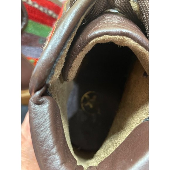 Vintage Handmade Turkish Rug Carpet Boots Wool Rug Shoes Boots Booties Size 39 - Picture 5 of 9